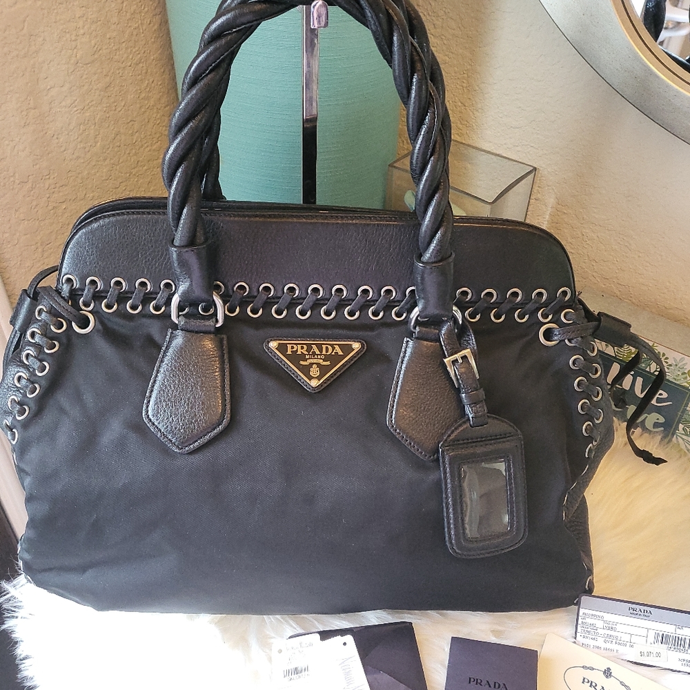 Prada Tessuto Gaufre handbag